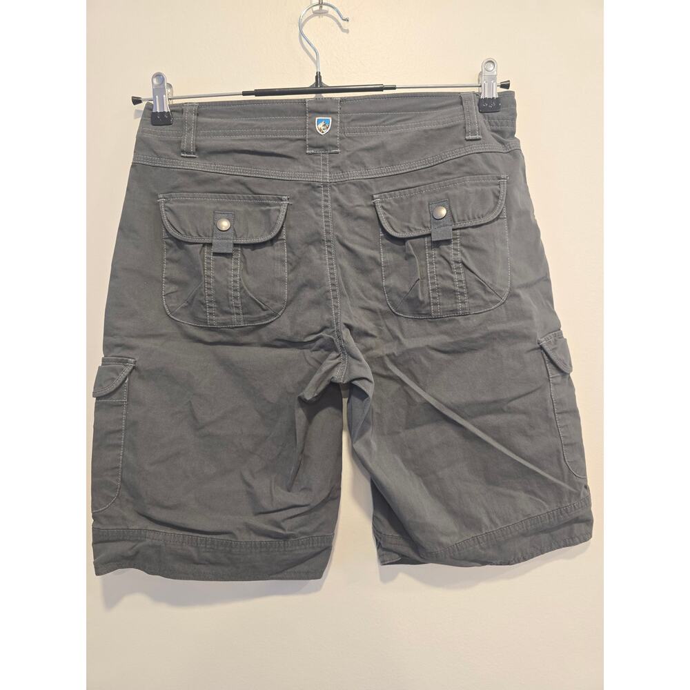 Kuhl Women's Gray Cargo Shorts Size 6 Preloved - Picture 6 of 9